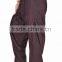 Indian Women Cotton Brown Color Kareena Patiala Salwar Trouser Pants Ethnic Wear Casual Wear Traditional Wear Loose Fit Pant