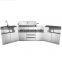 304 stainless steel outdoor kitchen cabinet with grill function