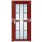 Powder coated aluminum alloy modern design aluminium toilet door