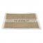 K&B rattan woven round fabric table mat tray rectangle folding table mat food serving tray