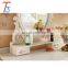 Bedroom Furniture Wooden Dresser White With Chair Hot Sell Mirror Dresser Table