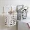 Water Proof Hotel Trendy European Farmhouse Stackable Hamper PP Hanging Laundry Basket