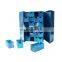 Wholesale customization christmas advent calendar house shape paper box with large drawers countdown