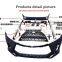 PP material 2015-2018 body kits body parts  4x4 car accessories for 2017 2018 oyota highlander bodykit