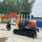 Small size doosan digging machine with blade dh55 dh60 original excavators for sale in stock