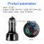 Hot Sale QC3.0 Fast Charge 3 Ports USB Car Charger Cigarette Lighter Charger