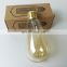 Amber / Clear Vintage Edison LED Lamp E27 Filament Bulbs 4W 6W 8W AC110V 220V Led Bulb Light