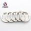 Spring Flat O Ring Carabiner Open Ring Inner Diameter 25mm Metal Ring