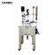 pyrex single layer borosilicate chemical glass reactor with heating bath