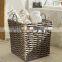 Beautiful Water Hyacinth Storage Basket Set Straw Fruit Basket Woven Natural Vietnam Supplier Carton Box Multi-purpose Rectangle