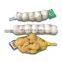Factory outlet hot selling eco friendly customizable agriculture resuable small colourful plastic drawtring mesh bag for garlic