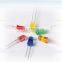 10mm round pure green led diode