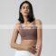 Wholesale High Quality Fitness Ajustable Sports Top Women Physical Gym Wear Clothing Outdoor Sports Yoga Bra Custom Logo