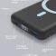 Power Bank Case Kit 10000mAh Power Bank Strong Magnetic Wireless Charging Charger with Smart LED and Metal Stand