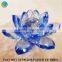 European Style Gold Crystal Lotus Flower for Table Decorations