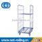 2 sides collapsible nesting warehouse rolling storage containers