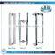 2015 Hot Selling High Quality China Gaoyao ss H Shape 0.8mm Thickness Glass Door Handle