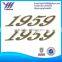 Customized 3D soft letter sticker