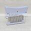 Meat Tenderizer 16 Blade, White And Black With Stainless Steel Blades