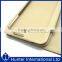 PU Leather Gold Golour Tablet Case For Galaxy Tab 4