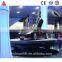 Revolving stage hydraulic scissor lift stage