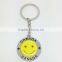 Custom design Cananda smile face emoji key chain keychain