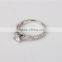 2016 Latest design 18k gold plated 925 silver diamond ring wholesale