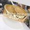 Big design fake gold dream hope love pure copper magnetic bracelet