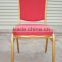 Modern Red Fabric Stacking Banquet Hotel Chair D-001                        
                                                Quality Choice