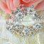 Lowest Price Button Brooch Pin, Zinc Alloy Pin Brooch, Crystal Pin Brooch, Strass Brooch for wedding dress