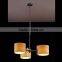 comtempary three heads pendant light