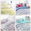 100% cotton 4 PCS bedding sets duvet cover, pillowcases and flat sheet.
