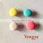 Top Design spray painting cap prong ring snap button for baby clothes