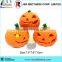 3"Halloween pumpkin lamp led candle pumpkin light