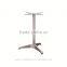 New design cross bracket metal ourdoor furniture single table leg