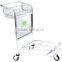 Airport passenger baggage trolleys /airport passenger trolley/ airport pushing carts