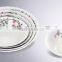 2015 New Design China Factory Daily Use White Porcelain Ceramic Cut Edge Bowl