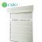 Galvanized steel vertical roller shutter doors with 77mm PU foam slats