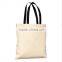 plain standard size canvas tote bag shopping crafts