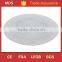 Hot selling silver mosaic custom charger plates glass for wedding