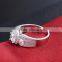 Hot sale Wholesale jewelry official stainless steel wedding ring