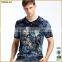 Presley OEM new 3d customized deer sublimation printed jersey men t shirt