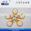 Free design13.56 NFC plastic key fob for access control