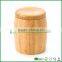 kitchen design wooden garlic keepers, hot sale bamboo wooden jars