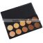 New Professional 10 Color makeup Concealer Palette Camouflage Matte Facial primer Makeup Cosmetic Foundation Base Make-up