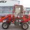 Hot sale snow remove tool small wheel loader,mini loader with snow bucket with CE approved
