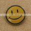 Promotion Gifts Custom Metal Smiley Face Badges