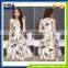 Polyester girls simple long dress design for teenagers