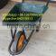 Farm barrow wheel garden metal construction wheelbarrow WB3800