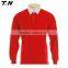 Mens short sleeve black rugby polo shirt